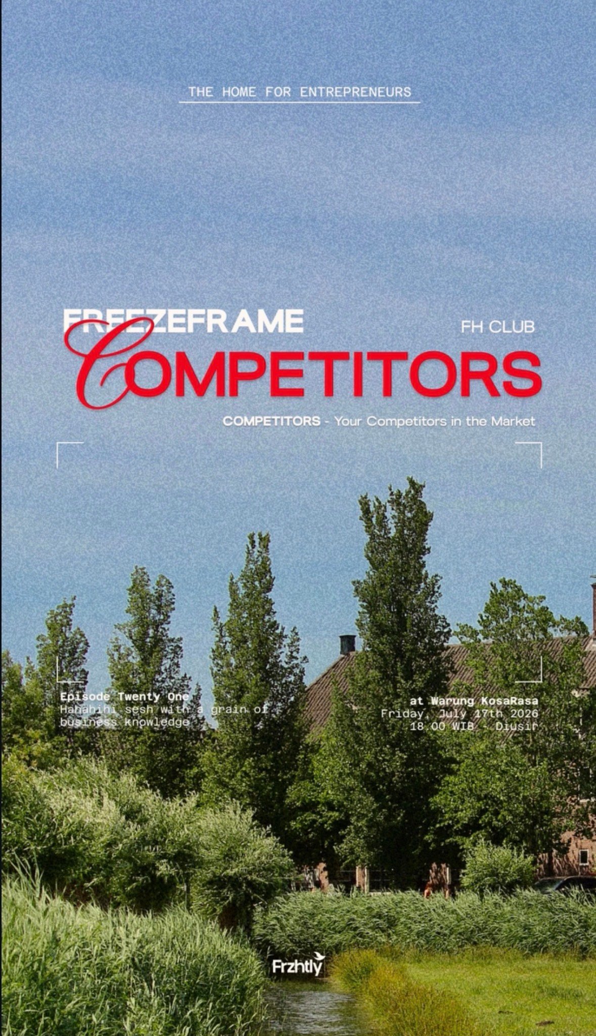 FreezeFrame 021 poster: Competitors