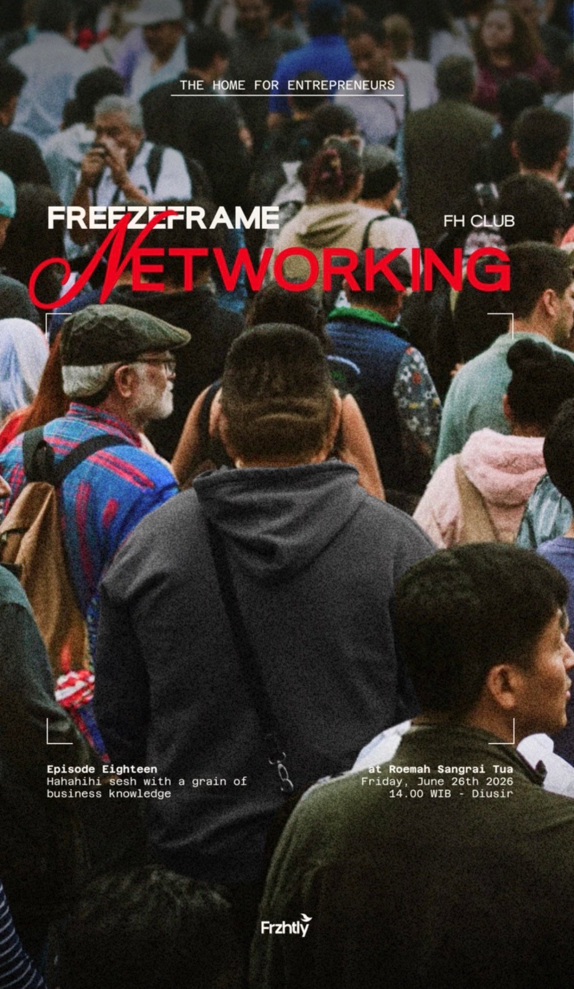 FreezeFrame 018 poster: Networking